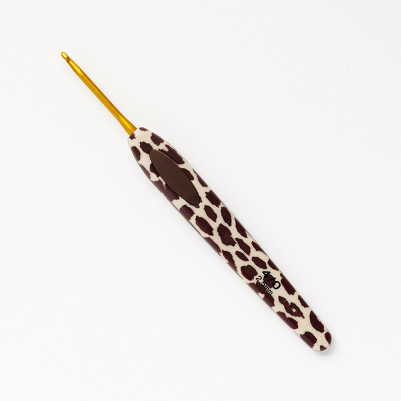 Kim móc Clover hoạ tiết da beo