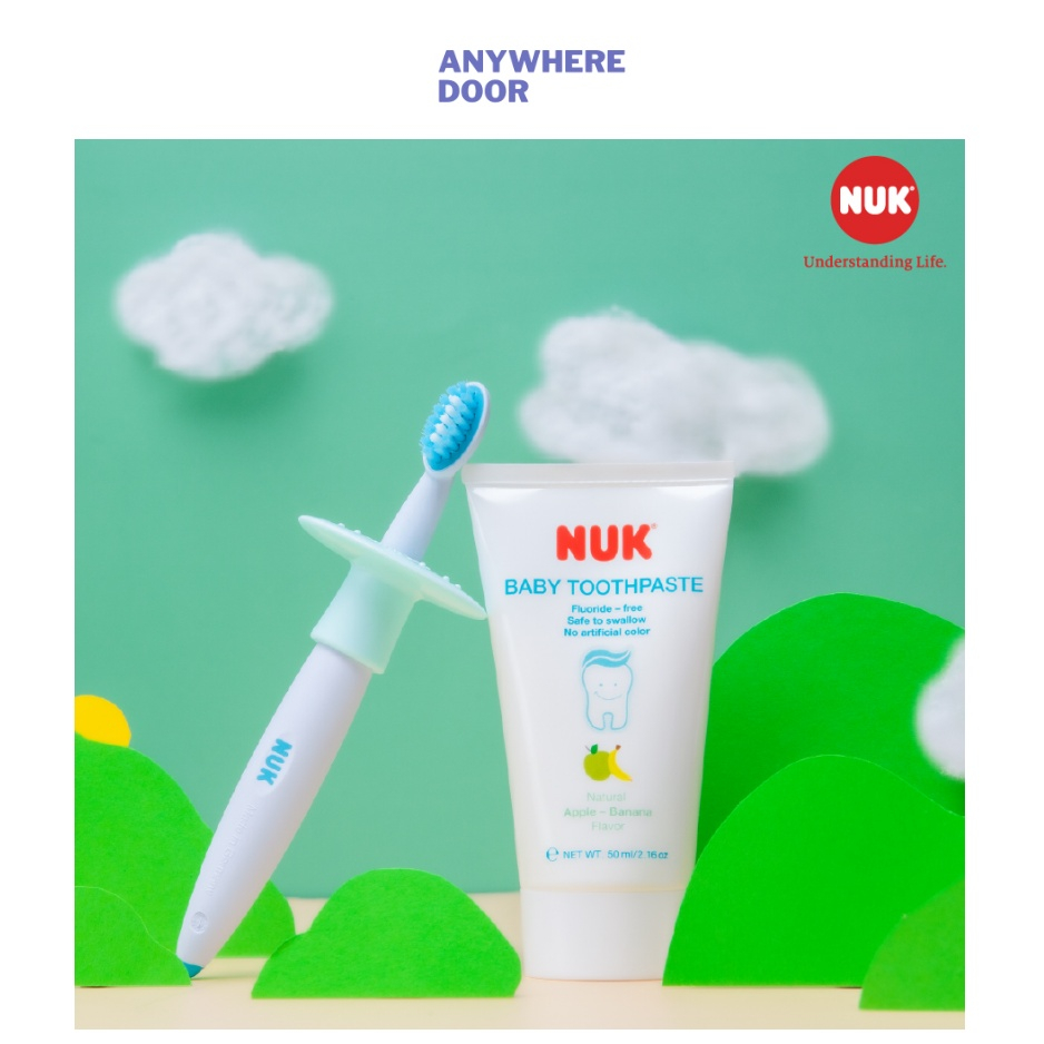 Bàn chải đánh răng Nuk cho bé từ 12 tháng