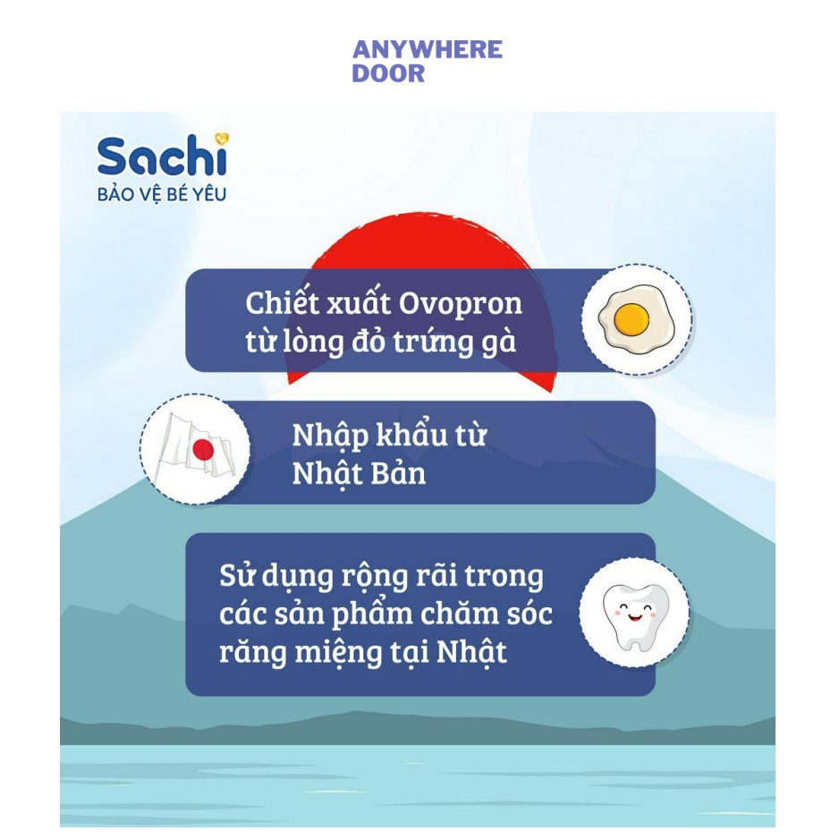 Xịt chống sâu răng Sachi 30ml