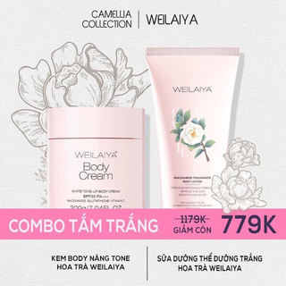 Sữa dưỡng thể trắng da Weilaiya, trắng bật tone [Hủ 200ml]