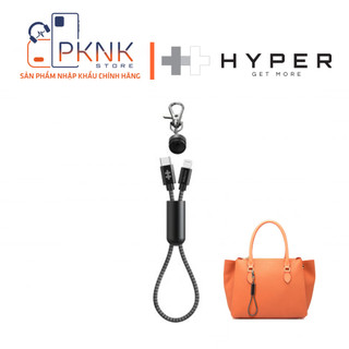 Cáp hyper-hyperdrive keychain 0.2m c to l 20/30w hd-clm302