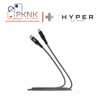 Cáp c to l 20/30w hyperdrive tough 2m mfi hd-clb523