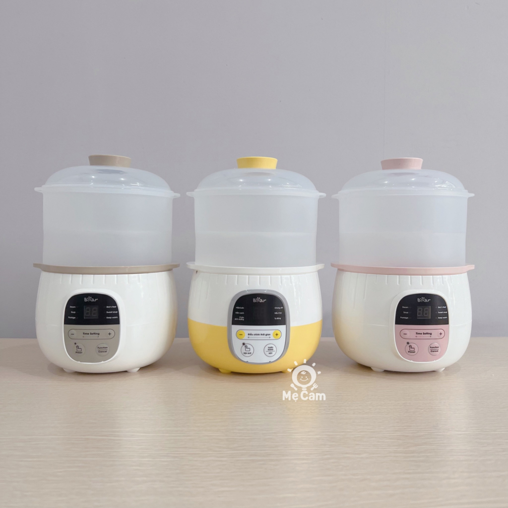 Nồi nấu cháo chậm Bear 0.8L