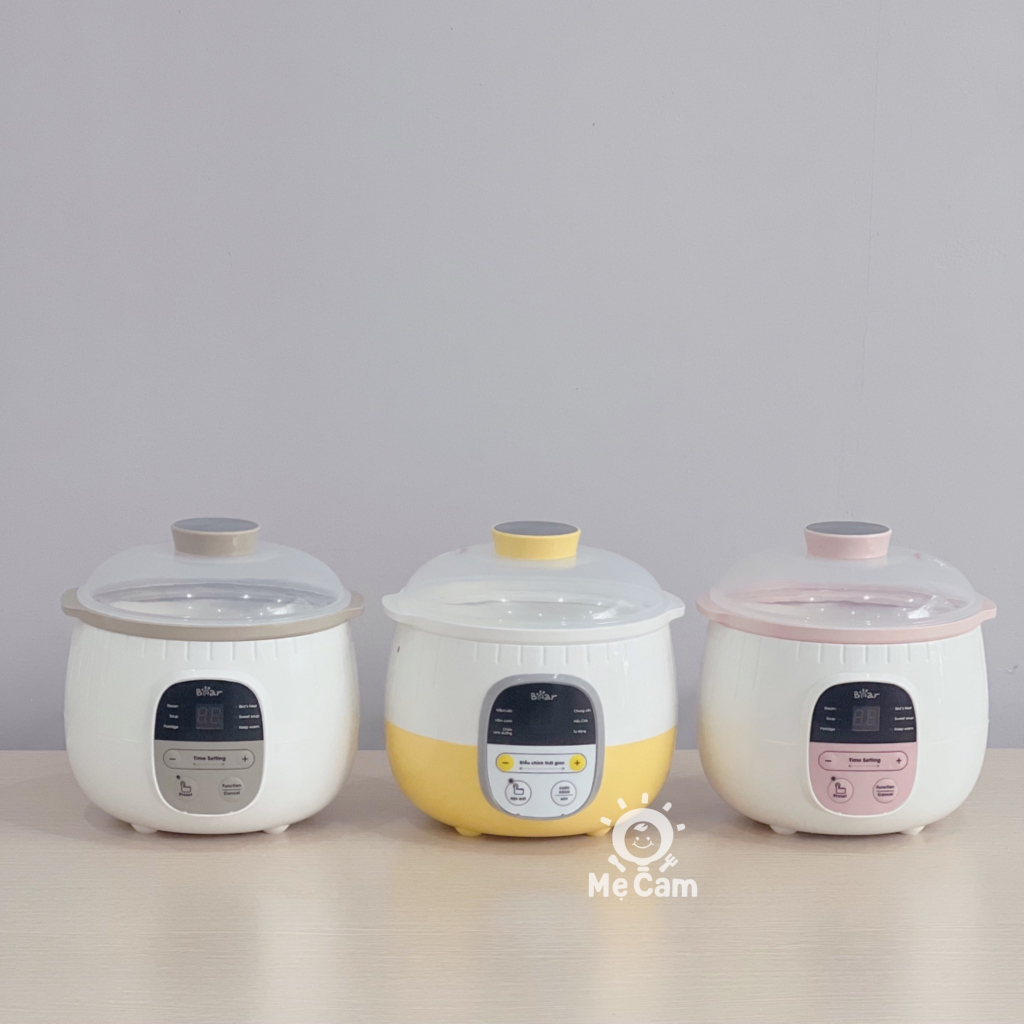 Nồi nấu cháo chậm Bear 0.8L