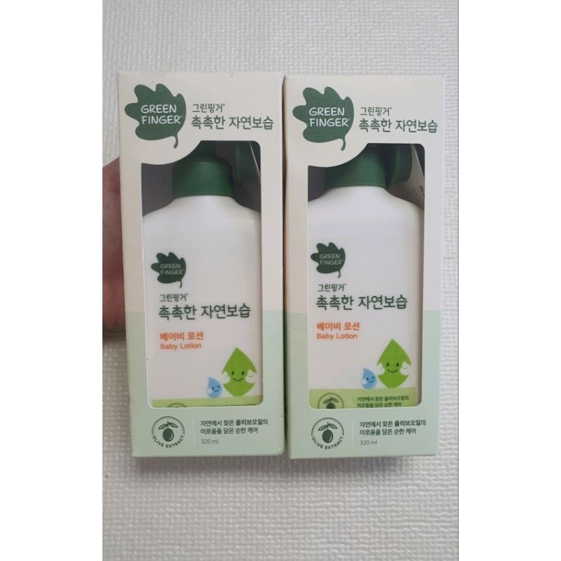 Dưỡng da cho bé Baby Lotion 그린핑거 320ml Chính Hãng Hàn Quốc
