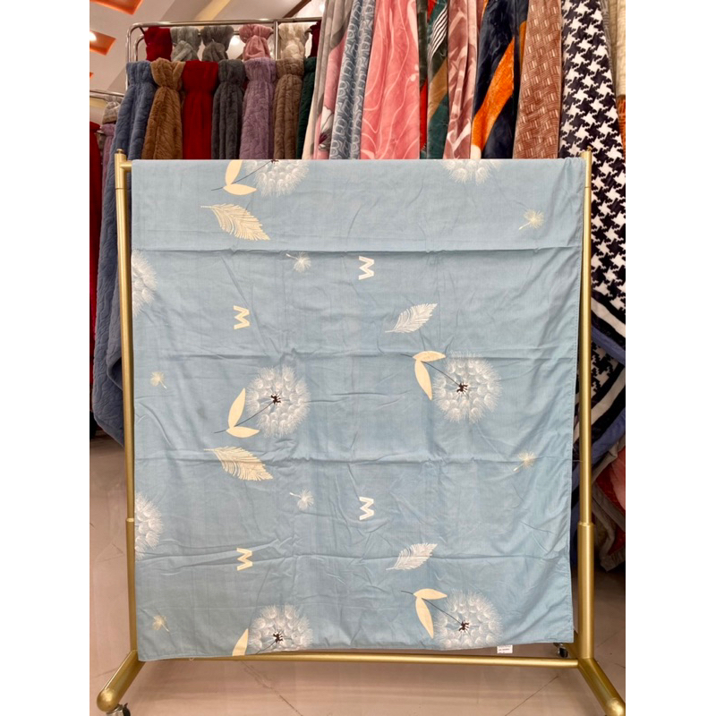 Vỏ chăn có khoá kéo lồng ruột 2mx2m2 cotton Poly mỏng mát cho mùa hè lồng ruột cho mùa đông