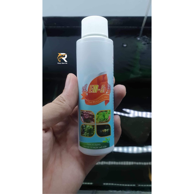 EM -S1 CHẾ PHẦM SINH HỌC XỬ LÍ NƯỚC TRONG HIỆU QUẢ AN TOÀN CHO HỒ THUỶ SINH