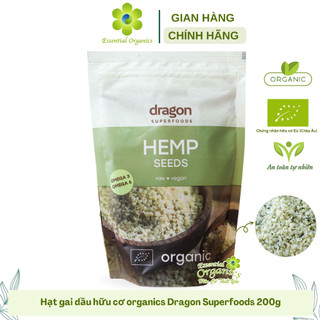 Hạt gai hữu cơ organic Dragon Superfoods 200g