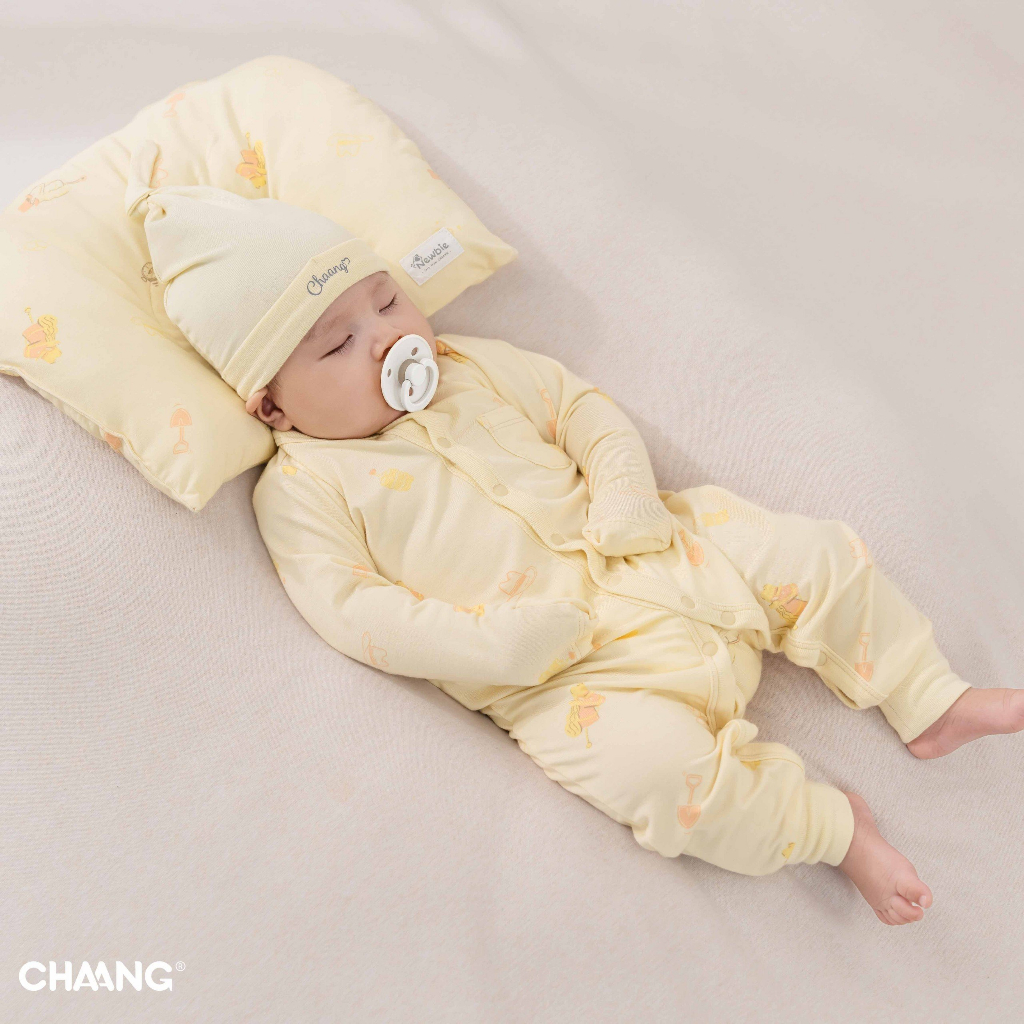 Bộ body chip, body dài Chaang Treasure cho bé 3 - 6 tháng AW23