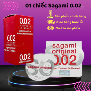 1 Chiếc bao cao su sagami Original 0.02