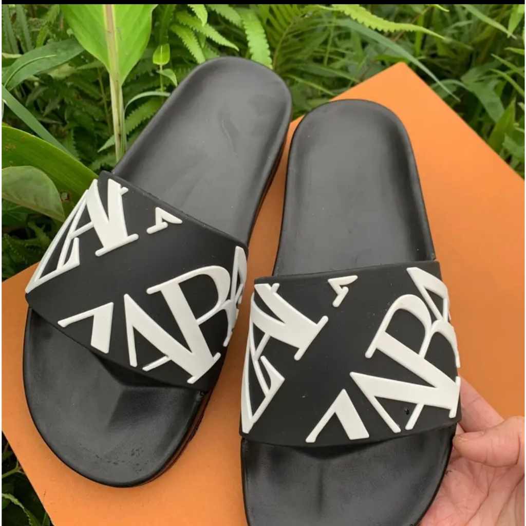 Dép Nam Quai Ngang Pu Karl Mãu dép Hot 2023 Chống Trơn Chống Trượt Đi Êm Chân . Dép Anh Thu