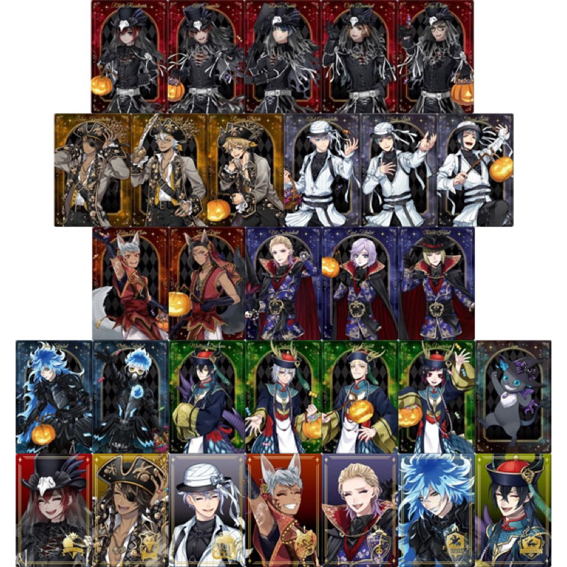 Thẻ nhân phẩm Disney Twisted Wonderland wafer 3