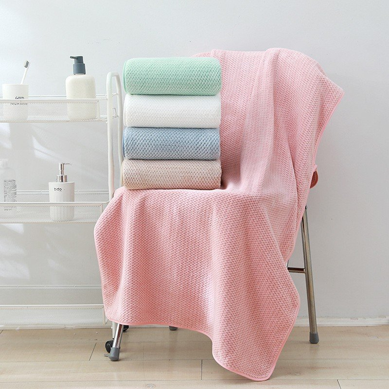 Khăn tắm san hô siêu thấm hút 70 x 140cm