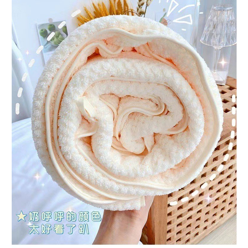 Khăn tắm san hô siêu thấm hút 70 x 140cm