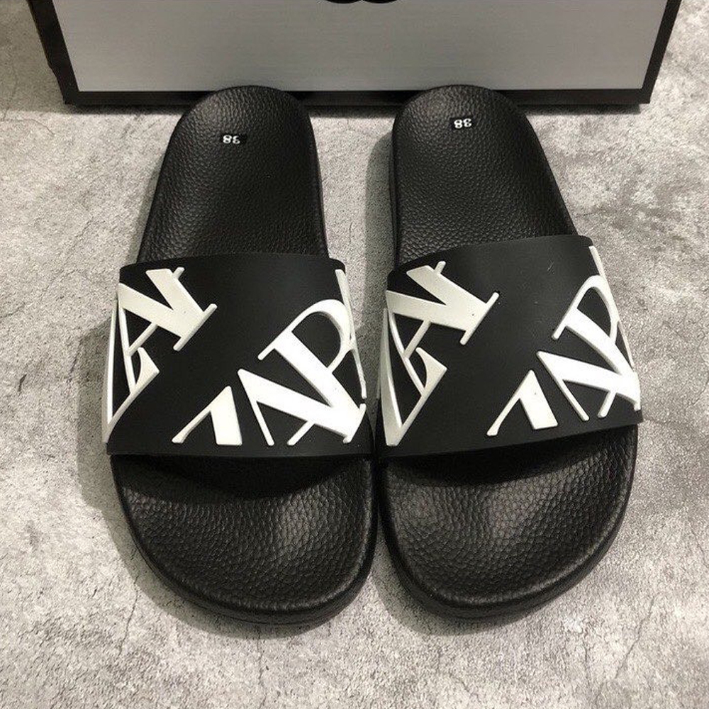 Dép Nam Quai Ngang Pu Karl Mãu dép Hot 2023 Chống Trơn Chống Trượt Đi Êm Chân . Dép Anh Thu