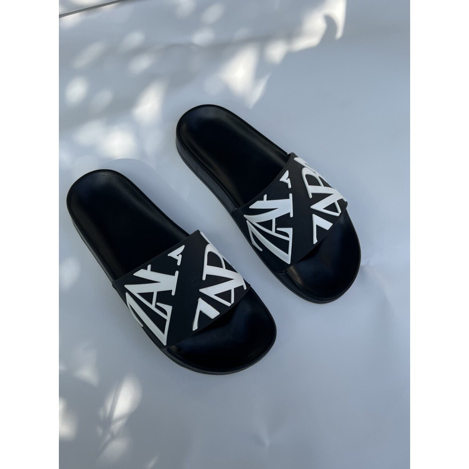 Dép Nam Quai Ngang Pu Karl Mãu dép Hot 2023 Chống Trơn Chống Trượt Đi Êm Chân . Dép Anh Thu