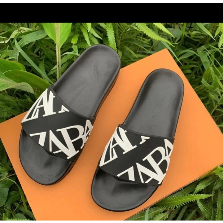 Dép Nam Quai Ngang Pu Karl Mãu dép Hot 2023 Chống Trơn Chống Trượt Đi Êm Chân . Dép Anh Thu