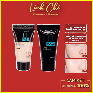 Sample kem nền maybeiine fitme lâu trôi