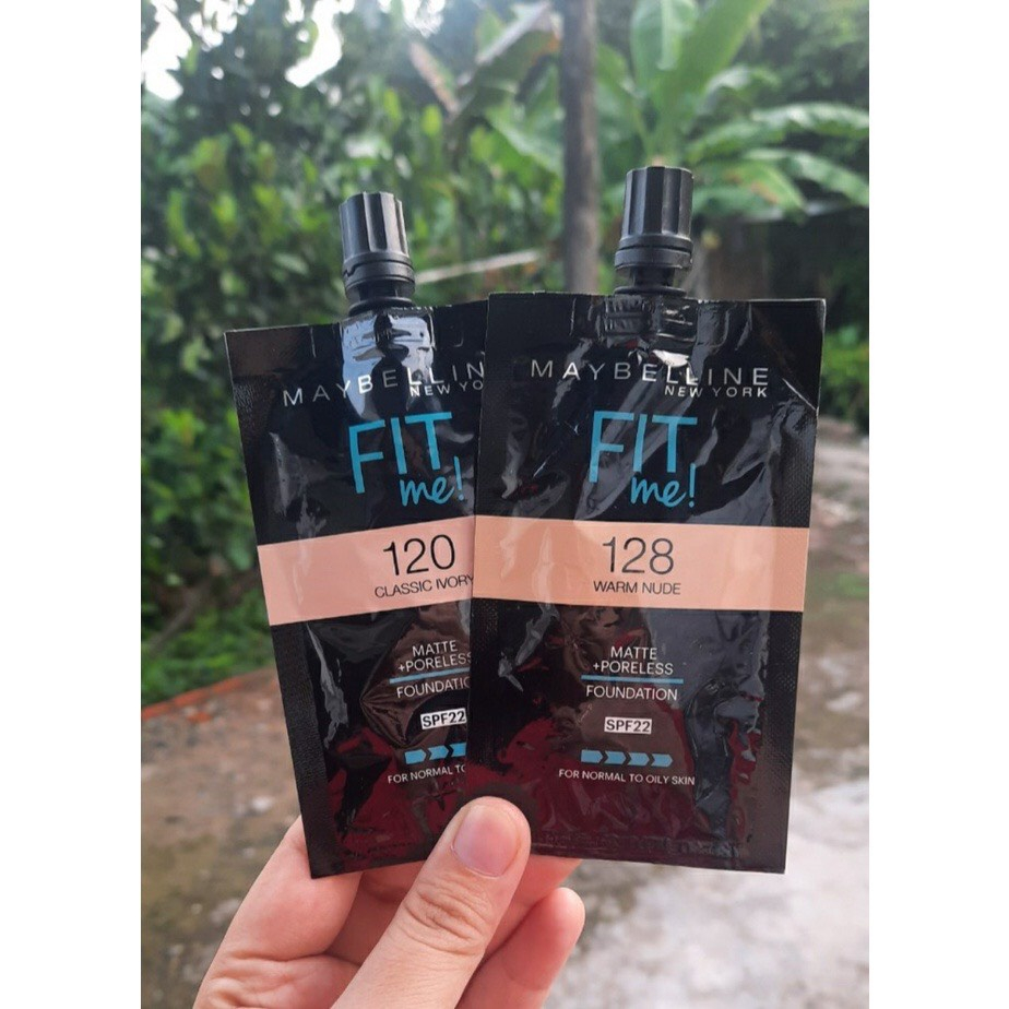 Sample Kem Nền MaybeIine FITme Lâu Trôi