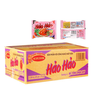 Thùng 30 gói mì Hảo Hảo tôm chua cay 75g