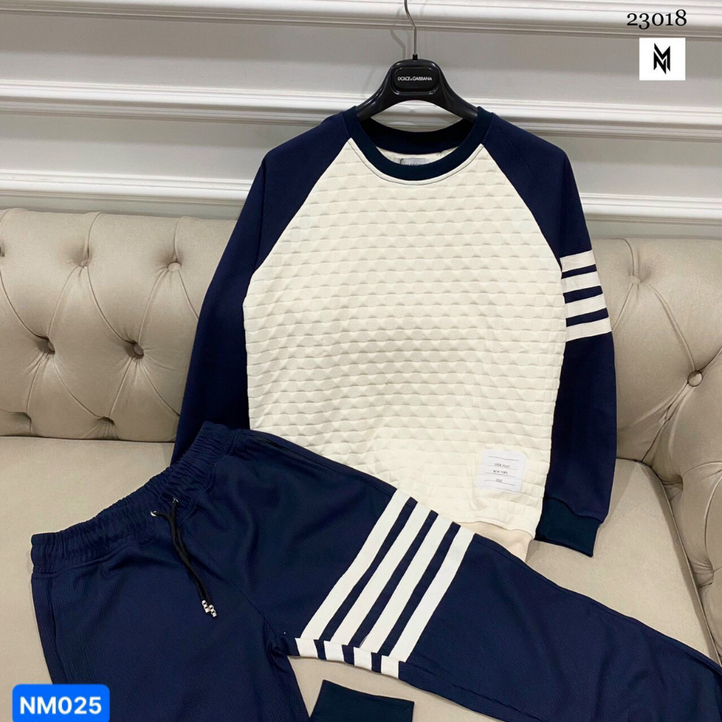 Bộ nỉ BND17 thu đông thời trang nam hot trend 2023 xyz