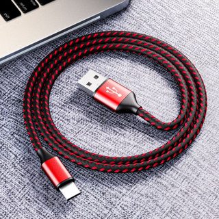 Dây sạc bọc dù D12 Chất liệu dù siêu bền, Chiều dài 1m dùng cho các dòng máy điện thoại