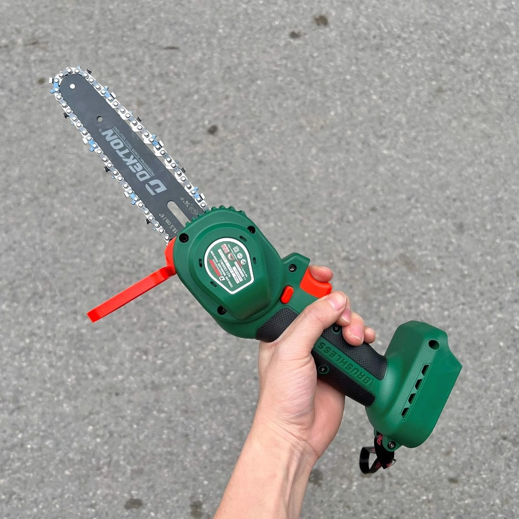 Thân cưa xích  pin Dekton M21-CS06BLC Lam 6 inch Không Chổi Than Chân Pin Phổ Thông