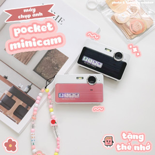 [Tặng thẻ nhớ] Máy ảnh kĩ thuật số digital pocket camera - quay, chụp zoom 8x siêu mỏng nhỏ gọn