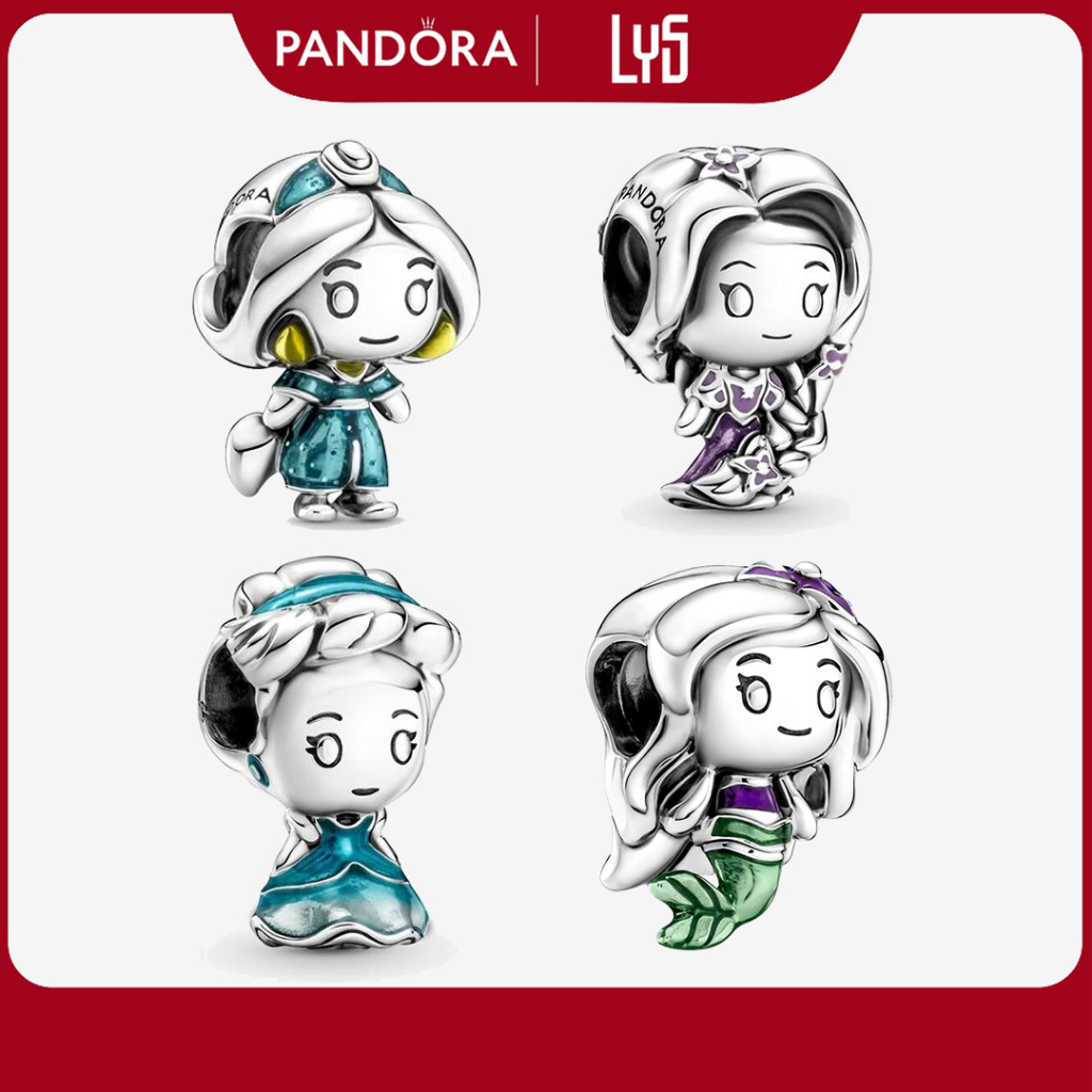 Charm bạc Pandora Disney cô gái Tangled S925