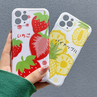 Ốp lưng silicon imd bảo vệ camera fruits