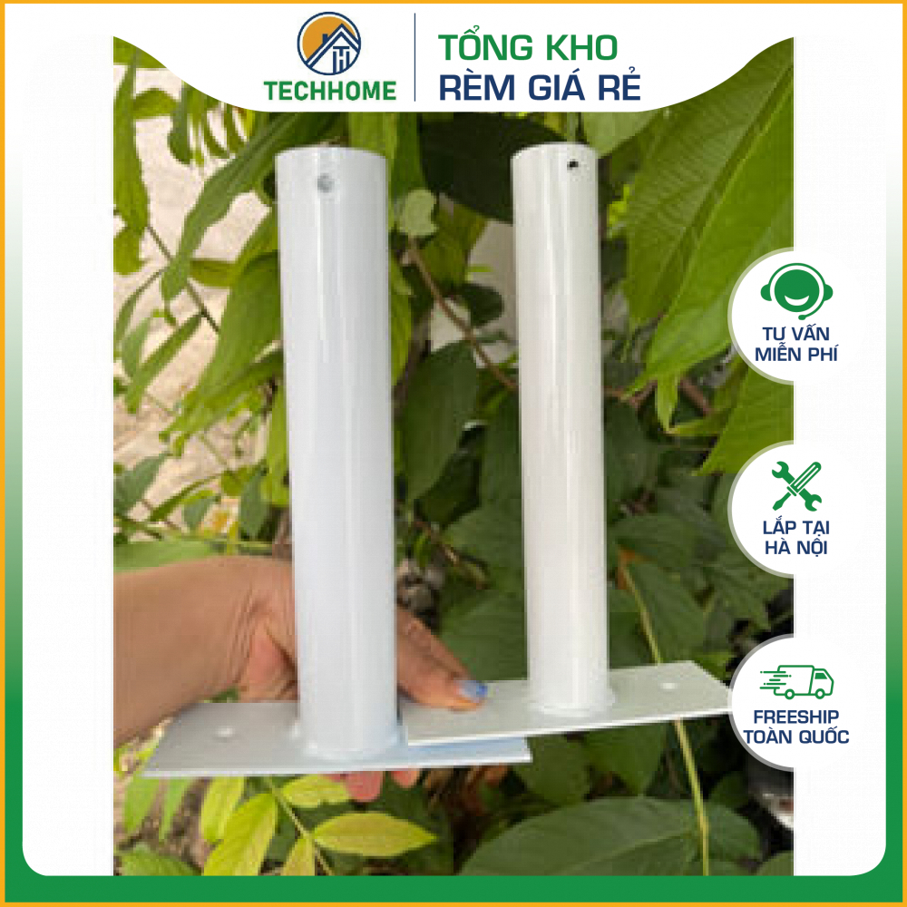 Trụ đỡ thanh spa, trụ treo rèm spa phi 28 và 32