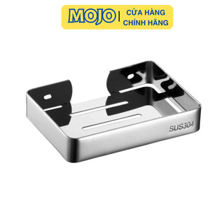 Kệ đựng xà bông gắn tường khay đựng xà phòng inox304 cao cấp mojo