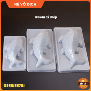 Khuôn thạch khuôn rau câu hình con cá chép