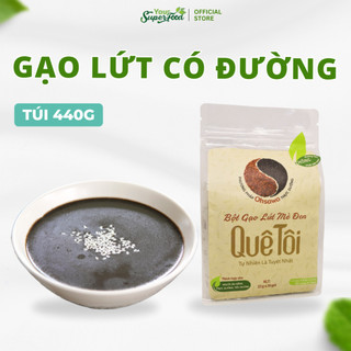 Gạo lứt mè đen quê tôi có đường ăn kiêng your superfood