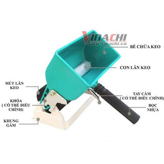 Bộ lăn keo dán gỗ, lăn keo gỗ dán sàn
