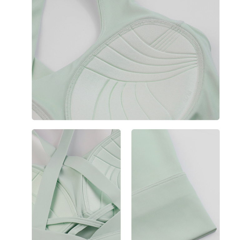 Áo tập yoga tập gym nữ 2 dây đan chéo hàng Quảng Châu cao cấp