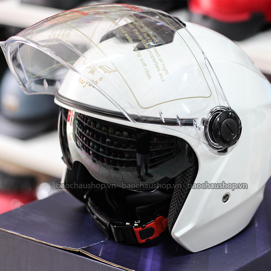 Mũ Bảo hiểm 3/4 Royce XH01 2 kính - bảo hành 12 tháng
