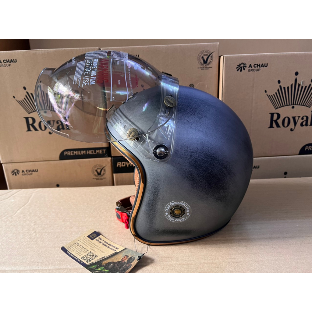 Kính Bubble Royal-Kính gắn nón bảo hiểm