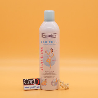 Xịt Khoáng Evoluderm Pháp 400ml