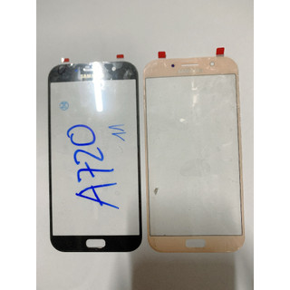 Mặt kính samsung galaxy a7 2017 / sm-a720f / sm-a720h - mặt kính zin new samsung, màu hồng phấn, ép kính