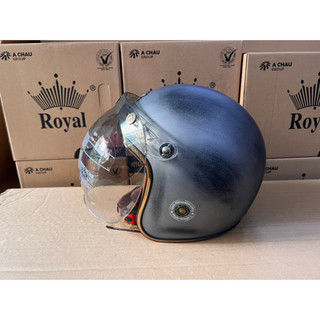 Kính Bubble Royal gắn nón 3/4 [ thanh lý]