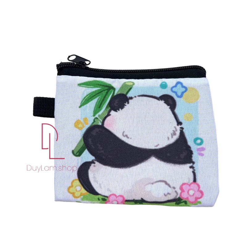 Ví đựng tiền,vật dụng cá nhân hình gấu trúc đỉnh lưu Fubao,Hoahoa…