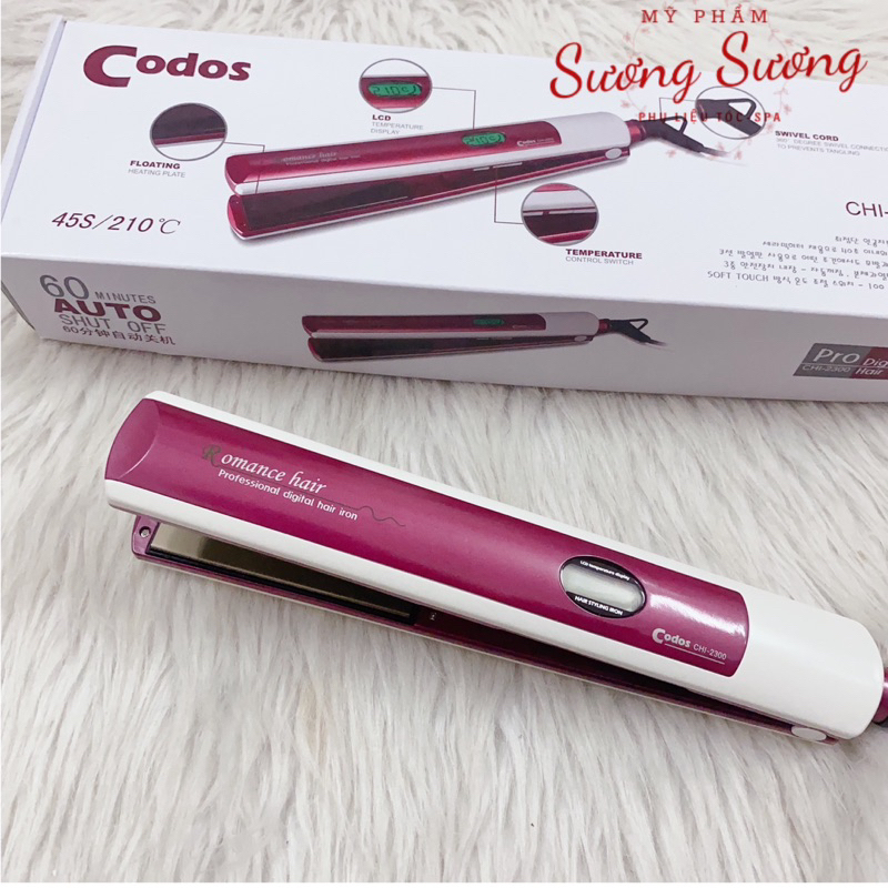 Kẹp Duỗi Tóc Codos Chính Hãng - Bảo Hành 12 Tháng Lỗi Nhà Sản Xuất