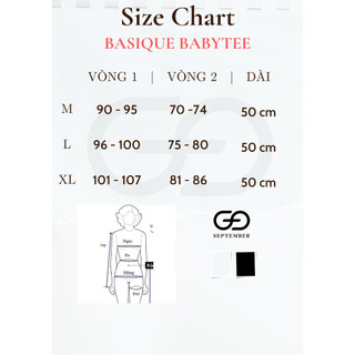(SEPTEMBER - A041) ÁO BASIQUE BABY TEE ĐEN