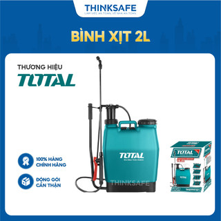 Bình xịt TOTAL dung tích 12L - 20L, có thể điều chỉnh vòi phun thùng xịt lớn, áp suất làm việc thay đổi - Thinksafe