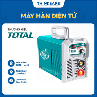 Máy hàn điện tử total 130a 160a 200v inverter igbt đường kính que hàn 1.6-3.2mm chống dính khởi động nóng lực hồ quang