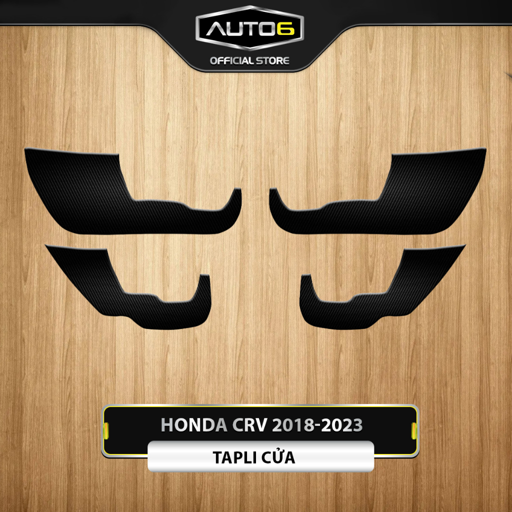 HONDA CRV 2018-2023 - Bộ decal dán chống xước tapli 4 cửa xe CRV 2018-2023 - AUTO6