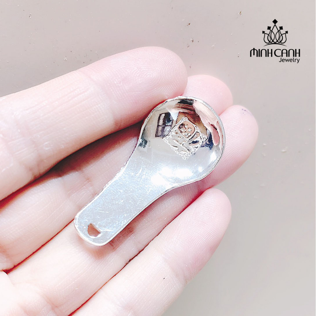 Thìa Bạc Dùng Để Đánh Gió Bạc Ta Nguyên Chất - Minh Canh Jewelry