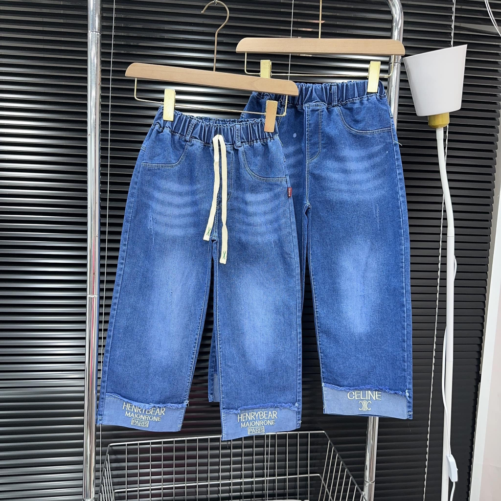 Quần Jean Dài Bé Gái, Quần Jean Ống Xuông Cho Bé Gái