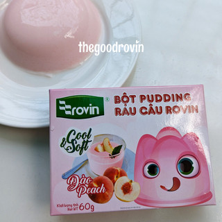 Bột Pudding Rau Câu Đào